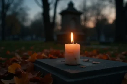 Kiedy zapalić znicz po pogrzebie? Tradycje i porady